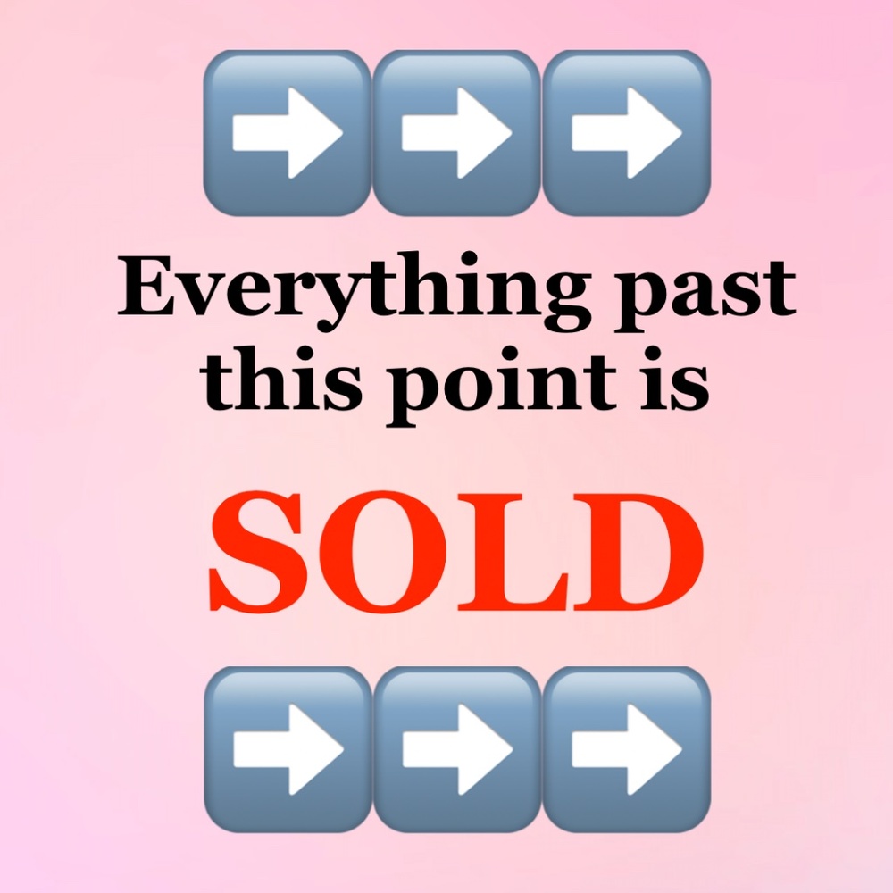 Listings past this point are sold!